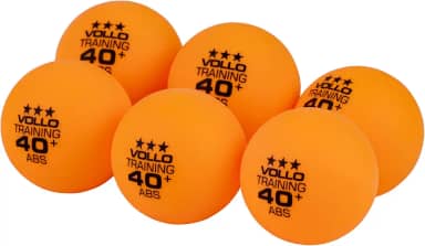 Kit 6 Bolas de Tênis de Mesa Ping-Pong Training 3 Estrelas ABS Vollo