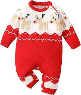 MSTOZE Suéter de Natal para bebês meninos, suéter infantil para meninas, cervo, Natal, melhor presente
