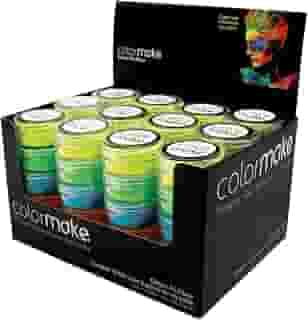 Glitter Po Iridescente Kit 5 Cores, Colormake