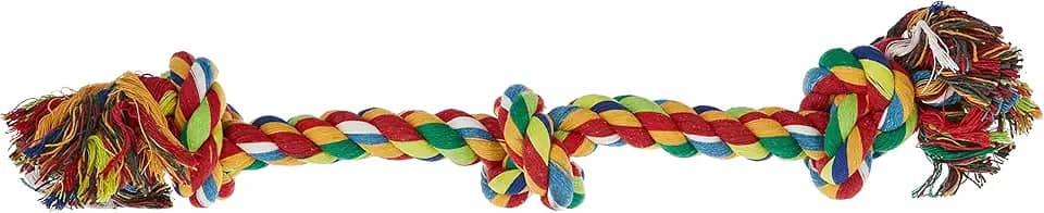 Ferplast PA 6522, Brinquedo Grande Nó de Corda para Cães, Sortido, Algodão Ferplast para Cães, G, variado