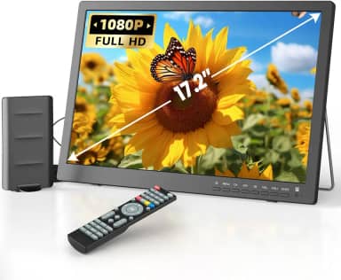 TV portátil de 17 polegadas