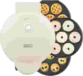 DASH MultiMaker Mini Donuts Waffle Snacks Mini Muffin Candy Making System Creme