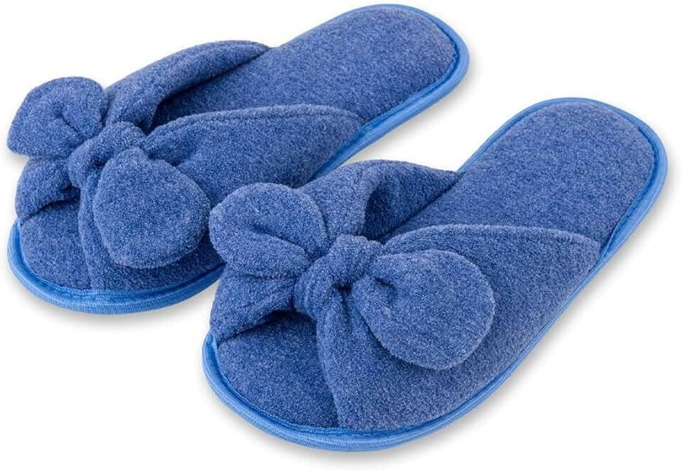 Pantufa Antiderrapante Com Laço Super Confortavél e Resistente