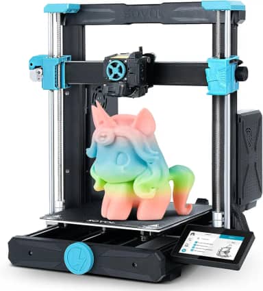 Impressora 3D Sovol SV06 ACE de código aberto, impressoras 3D de alta velocidade máxima de 600 mm/s, nivelamento totalmente automático, com câmera planetária, engrenagem dupla, acionamento direto