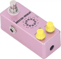Pedal de Guitarra Reverb de Mola, True Bypass, Melhora o Som da Sua Guitarra, Conectividade Versátil para Baixistas de Guitarra Elétrica