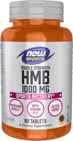 HMB 1000mg (90 tablets) Now Foods