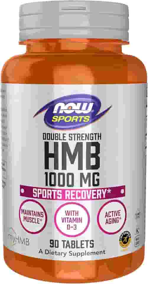 HMB 1000mg (90 tablets) Now Foods