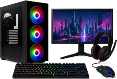 Pc Gamer Completo i7 16GB SSD 480GB RTx 3060 12GB Monitor 22' + Mouse Teclado Headset Gamer