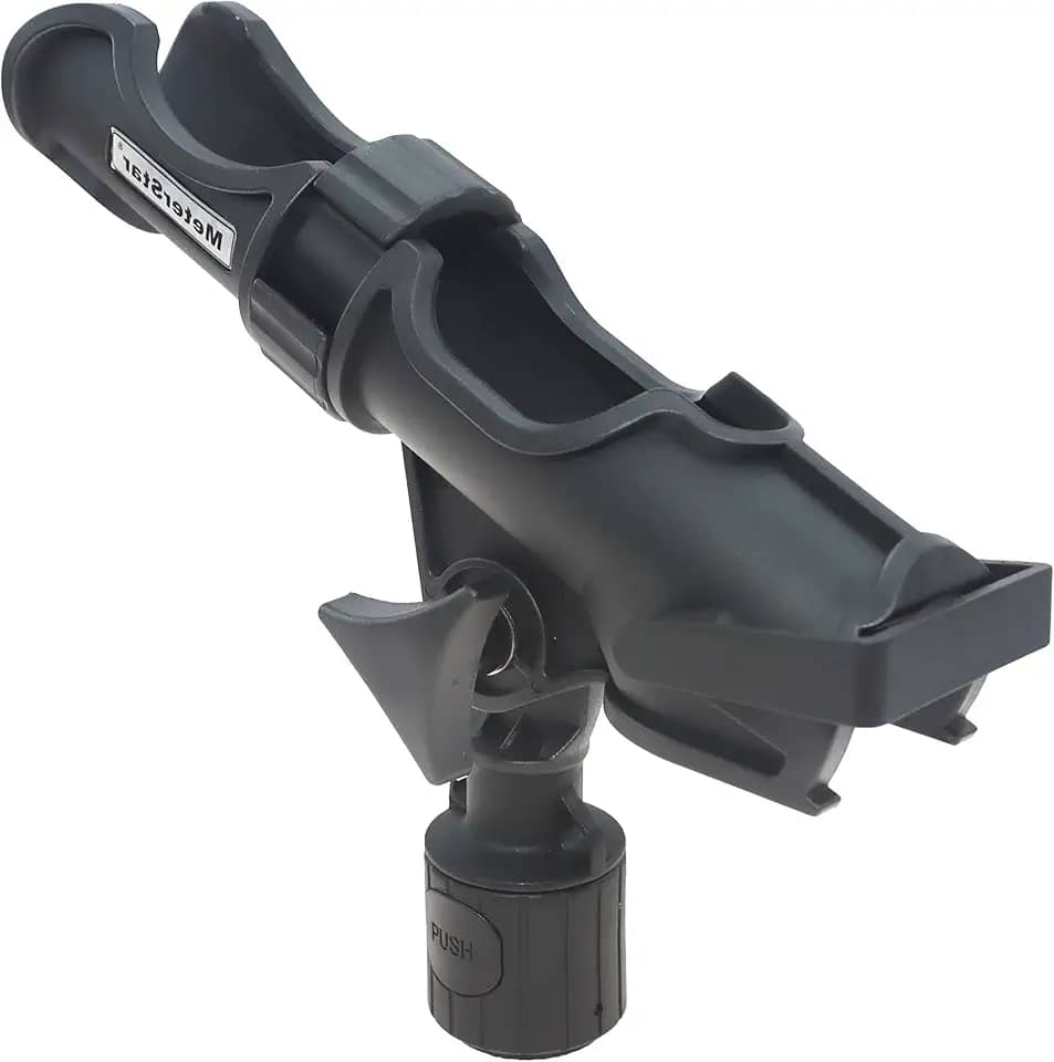 METER STAR Suporte De Vara Pescar 360° Reforçado Para Caiaques, Kit Base Montagem Em Trilho Durável Com Acessórios E Ferramentas Instalação