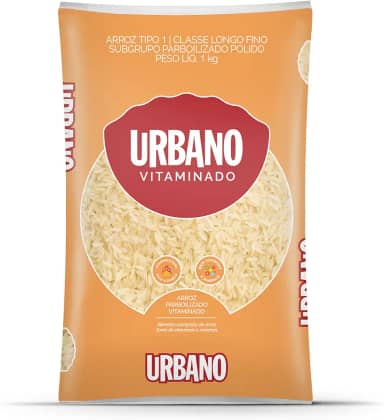 Urbano, Arroz Parboilizado Vitaminado - 1kg