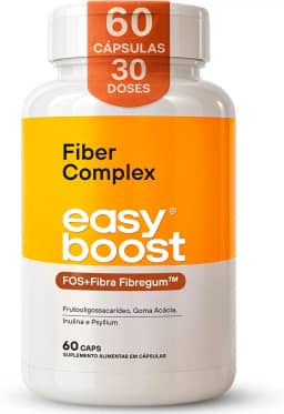 Fiber Complex Easy Boost Fibra Fibregum Psyllium Fos 60 Caps