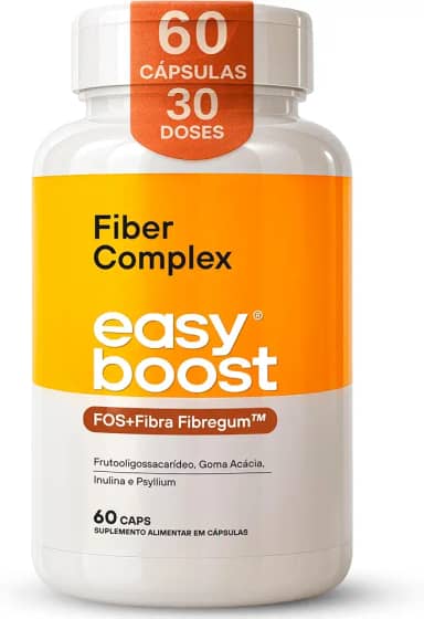 Fiber Complex Easy Boost Fibra Fibregum Psyllium Fos 60 Caps