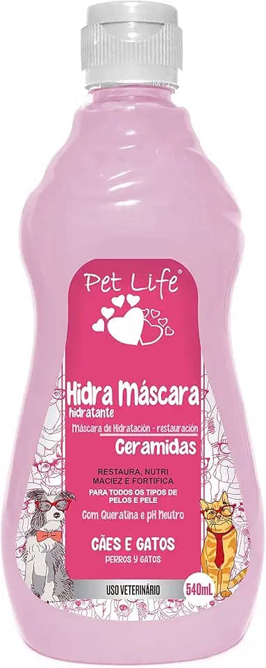 Hidra Mascara Pet Life Cães e Gatos 540 mL