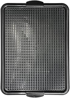 Sanitário Pet Para Cachorro Com Bandeja de Xixi Higiênico (Preto, Médio)