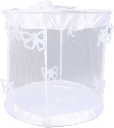 Kit de habitat de borboleta cffuvros com lagartas vivas, gaiola de malha para borboletas de monarca, kit de ciências educacionais com ferramentas de alimentação de janelas de