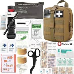 Kit de primeiros socorros de sobrevivência Molle IFAK Bolsa Camping Caça Caminhada Trauma de Emergência Kits EMT - Kit Médico Portátil IFAK