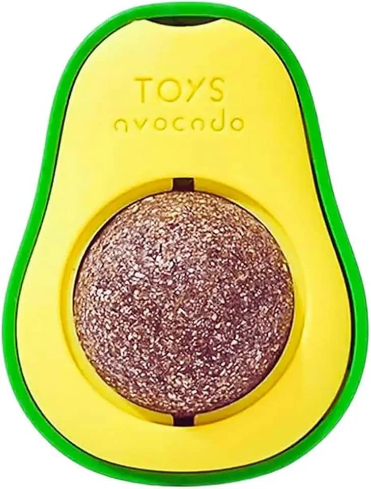 Abacate De Brinquedo Para Gatos Com Catnip Erva Gato Natural