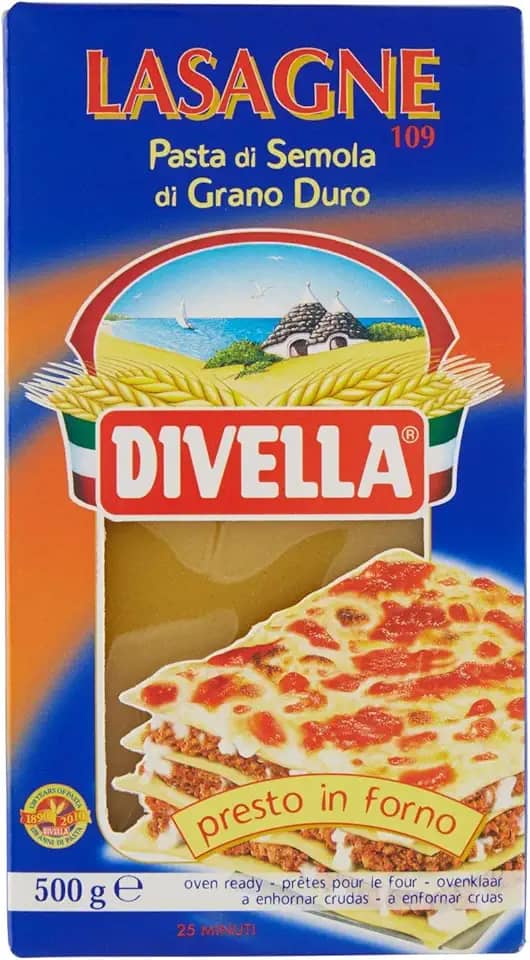 Divella Massa Nº 109 Lasagne Semola