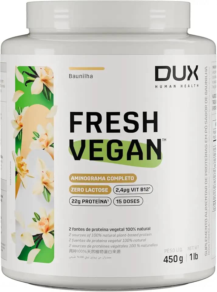 FRESH VEGAN 450G - BAUNILHA