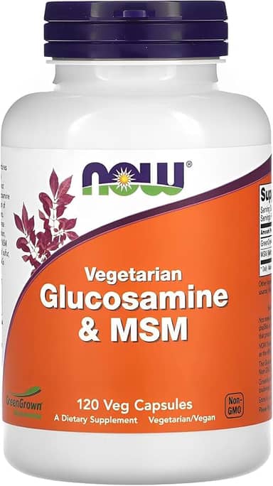 NOW Foods Glucosamina e M/S/M 120 Caps Importado