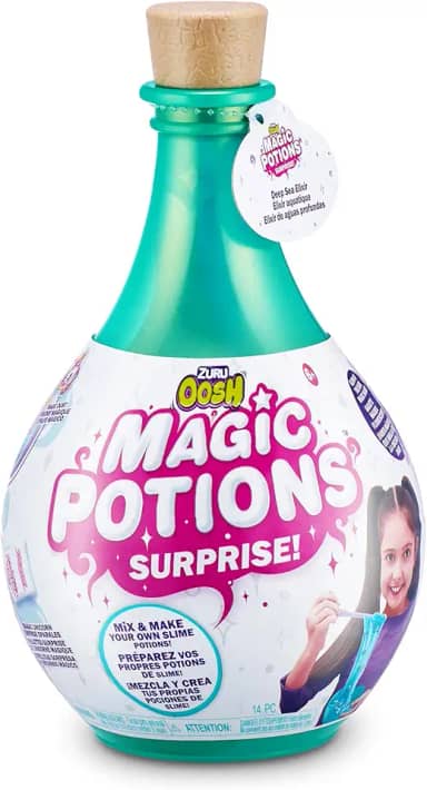 Oosh Kit de Slime Potions Lab Surprise Teal - Descubra Receitas de Slime Fofinho e Brilhante para Crianças de 4 Anos ou Mais