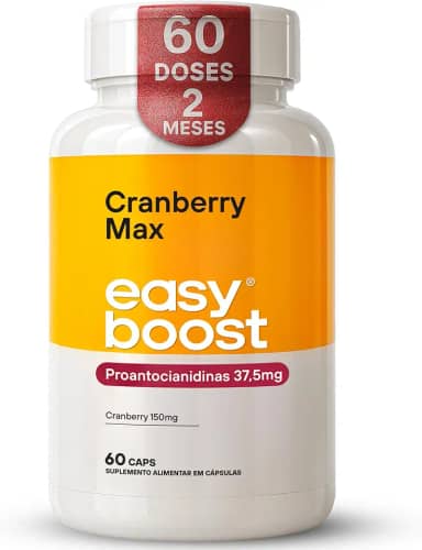 Cranberry Max Easy Boost Proantocianidinas 37,5mg 60 Caps