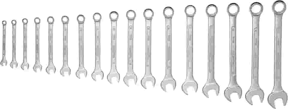 Tramontina 41128217, Jogo de Chaves Combinadas Pescoço Curto 17 Peças