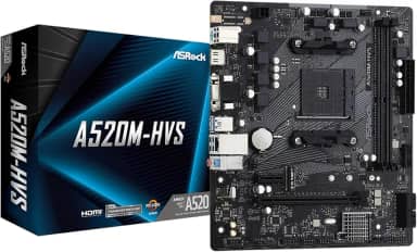 Placa Mãe AsRock A520M-HVS (AM4/DDR4/HDMI/VGA/M.2/USB3.2)