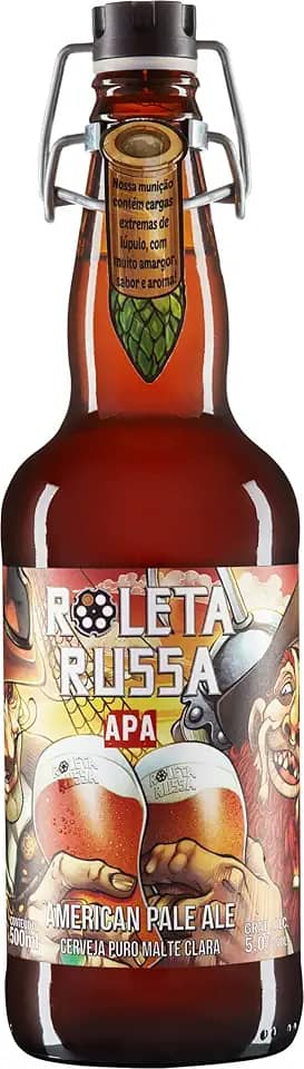 Cerveja Roleta Russa Apa 500 ml Roleta Russa 500 Ml