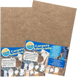 Arranhador Adesivo para Gatos - Protetor para Sofá, Cama e Móveis - Carpete Premium - Evite Arranhões e Mantenha Seu Pet Feliz (Bege, 2 Unidade)