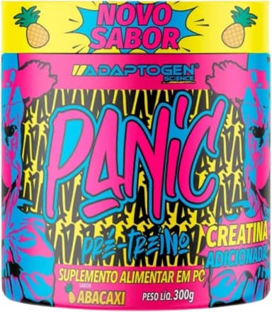 Panic Pré Workout Abacaxi 300g