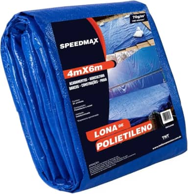 Lonas de Polietileno Speedmax Azul | Escolha o Tamanho (4x6)