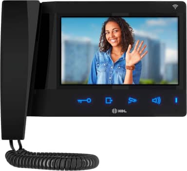 UNID INT PORTEIRO ELETRONICO C/VIDEO HDL VIDEO ADVANCE - 7' TS WIFI PTO - 90.02.13.003
