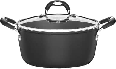 Caçarola de Alumínio com Revestimento Interno de Antiaderente Dimetro 24Cm, Tramontina, Mônaco 20860024, Preto