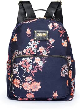Mochila Cavalera Sioux Jacquard Flores Estampada Feminina