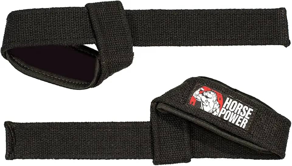 Strap com Protetor de Punho para Musculação – Mais Pegada, Segurança e Desempenho no Treino, 50cm, Super Resistente com 7 Camadas de Costura, Ajustável, Academia e Crossfit – O PAR