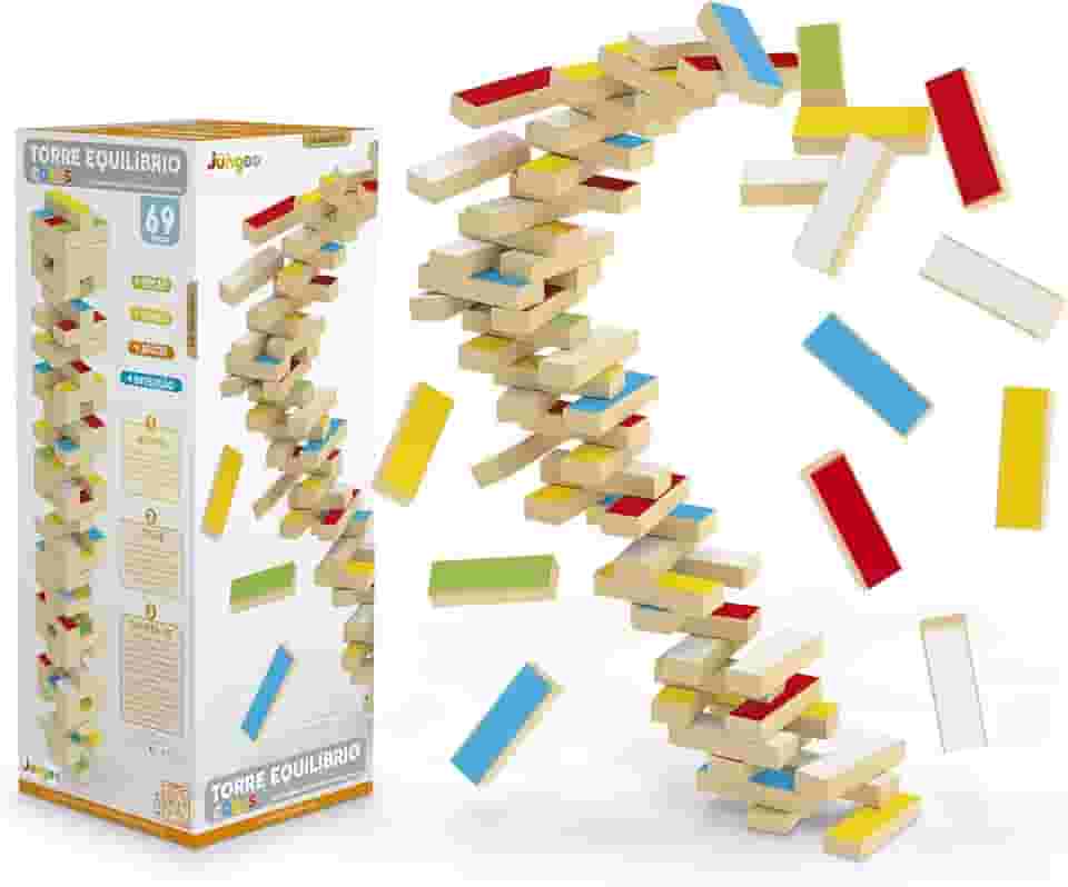 Torre Equilíbrio Cores - 69 peças Junges