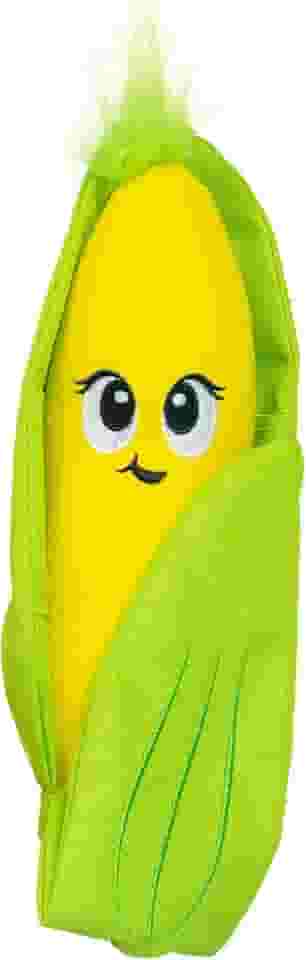 Outward Hound Quebra-cabeça interativo para cães de pelúcia por Nina Ottosson, brinquedo durável para cães, brinquedos de enriquecimento de pelúcia, milho, multicolorido