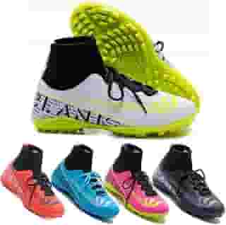 Chuteira Society Botinha Blank Star Cano Alto com Solado Costurado Original