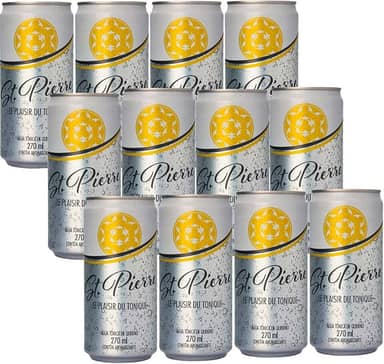 12x Água Tônica ST PIERRE Tradicional 270ml
