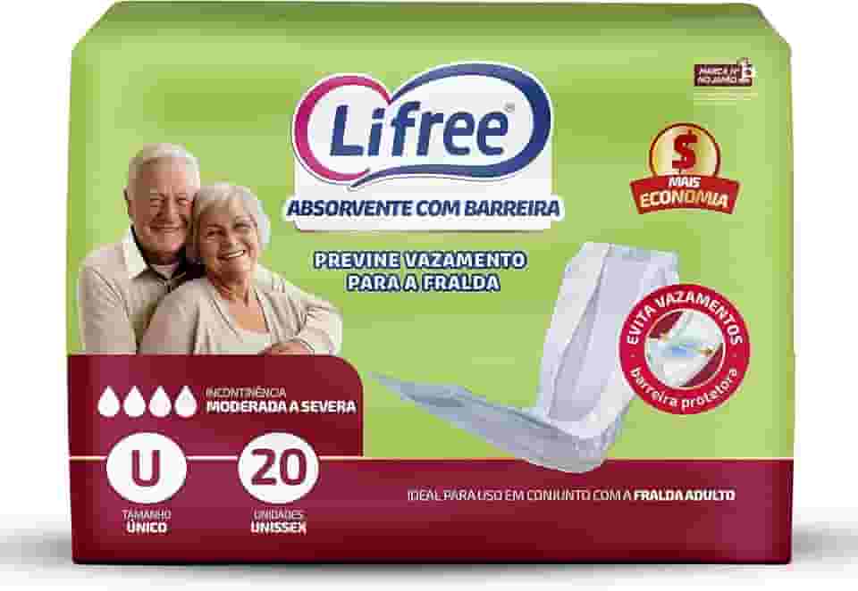 Lifree Absorvente Geriátrico 20 Unidades