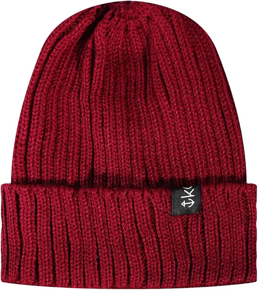 Touca de Lã Gorro de Frio Inverno Outono Modelo Americano Proteção Orelhas Quentinho Camada Dupla Costura Reforçada Vento Gelo Kouk Authentic