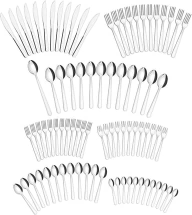 Faqueiro Inox 85 Peças Com Gaveteiro Malibu Cinza Tramontina