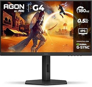 AOC, Monitor Gamer G4 27' 180Hz, 27G4/P, 0,5ms IPS, com Ajuste de Altura