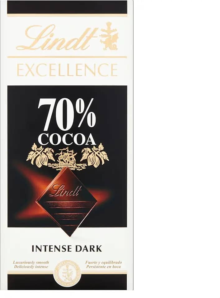 Chocolate Lindt Excellence 70% Cocoa Dark 100G