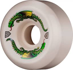 Powell Peralta Dragon Formula Rodas de Skate 93A 58 mm x 33 mm Branco