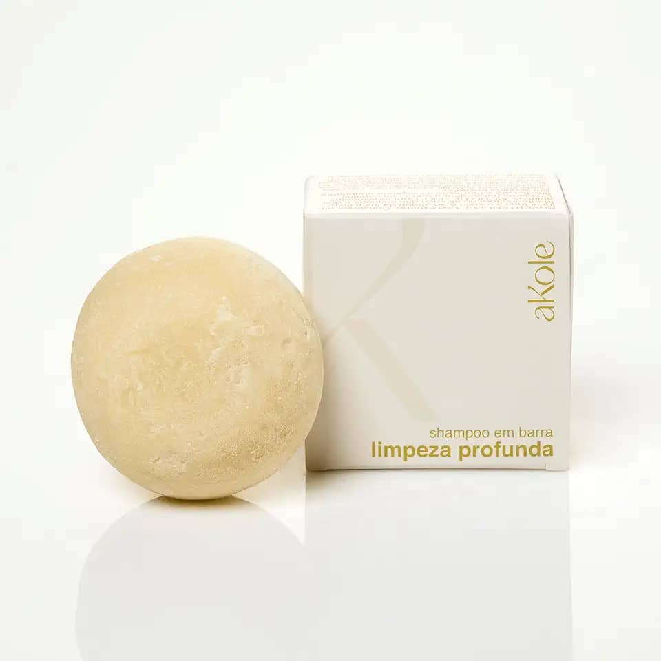 Akole - Shampoo em Barra Limpeza Profunda 80g