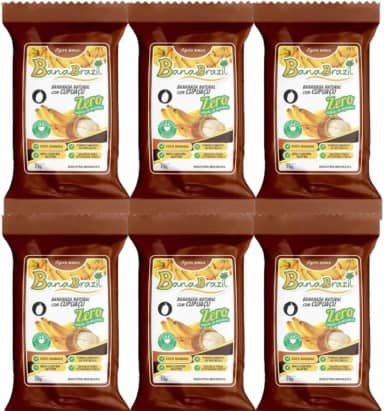 Bananinha Tradicional com Cupuaçu Zero Açúcares 40 Unidades de 23g