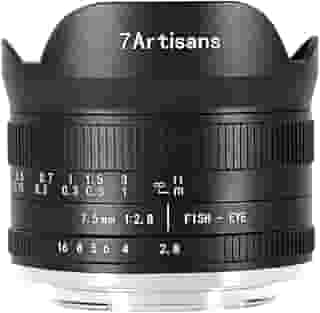 7artisans Lente fixa manual de olho de peixe 7,5 mm f2.8 Mark II APS-C olho de peixe grande angular para câmera Nikon Z mirrorless Z6 Z7 Z50