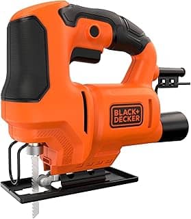 BLACK+DECKER Serra Tico Tico, Ferramenta Elétrica, Acompanha Lâmina para Madeira, Potência 400 W, Modelo BES 602, 220V